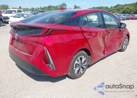 2019 Toyota Prius Prime из США, поврежденный, VIN JTDKARFP5K3105326
